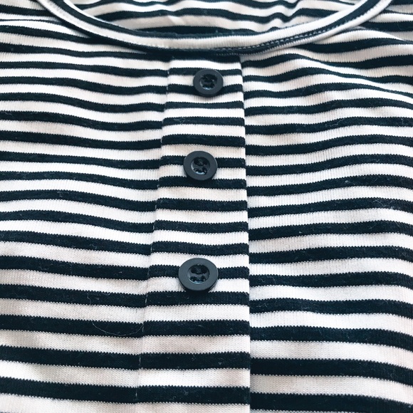 SHEIN striped button up top - Picture 4 of 5